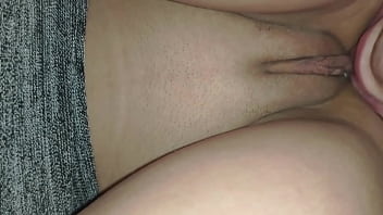 Cum-dripping-pussy I got pregnant in a hotel toilet. He filled my pussy without asking