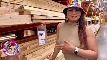 Blowjob C Stylex Recognized While Shopping For Wood