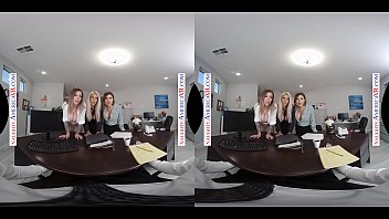 Naughtyamerica BRIDGETTE B., KARMA RX & KRISSY LYNN FUCK YOU IN A VR ORGY!