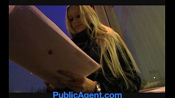 Public PublicAgent Blonde with Huge Boobs win iPad