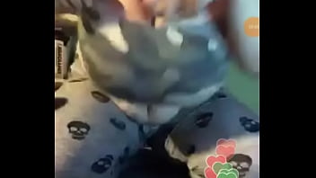 Tits Girl shows her big long tits on periscope