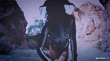 Amateurs Slutty Skeleton Public Creampie POV - Molly Pills - Big Ass American Ghost Story 1080p