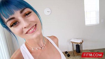 Pussy FIT18 - Wild Blue Hair Jewelz Blu With The Perfect Pussy