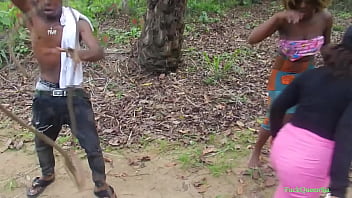 Wet Two girls tired together by a community hoodlum, they were rescued by a gangster. the next day, one of the girls went to appreciate the gangster with a fuck