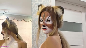 18yo Sensual Blowjob From Horny Fox - Facial - Cosplay - Laloka4you