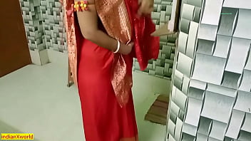 Saree-sex Indian handsome husband couldn't fuck beautiful Bengali wife! What she saying at last?