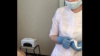 Russian Dude spontaneously cum right on the procedure from the beautiful Russian master SugarNadya