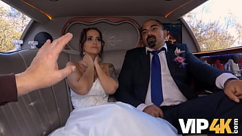 Reality VIP4K. Enticing bride-to-be rocks out with guy before husband