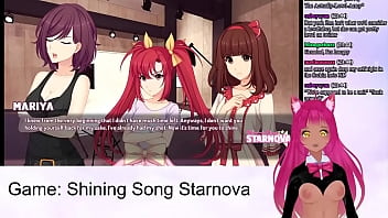 Vtuber VTuber LewdNeko Plays Shining Song Starnova Mariya Route Part 2