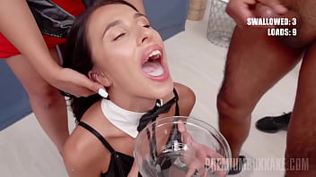 Bukkake PremiumBukkake - Alyssa Bounty swallows 77 huge mouthful cumshots