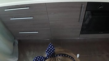 Verification-video Russian Girl Sasha Bikeyeva - REAL AMATEUR - YOUNG COUPLE FUCKS IN THE KITCHEN. POV BLOWJOB, DOGGYSTYLE