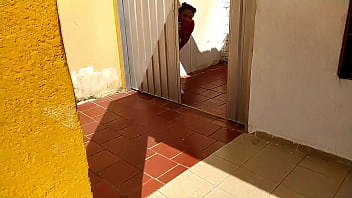 Street OMG I have public sex with my stepbrother, he fucks me at the door almost in the street outdoors, we almost got caught. Exhibitionism, blowjob, sex and voyeur pleasure. Full video on XVIDEOS RED. I&Diacr