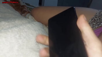 Brazilian-latina Wife confesses betrayal in bed to her husband, husband caught her sending nudes to her boss