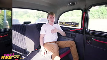 Cumshot Female Fake Taxi Young Stud Fucks MILF Billie Star and her Perfect Tits