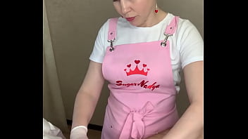 Russian Russian hottest depilation mistress SugarNadya shows how to do Deep Bikini Men How to wax a penis